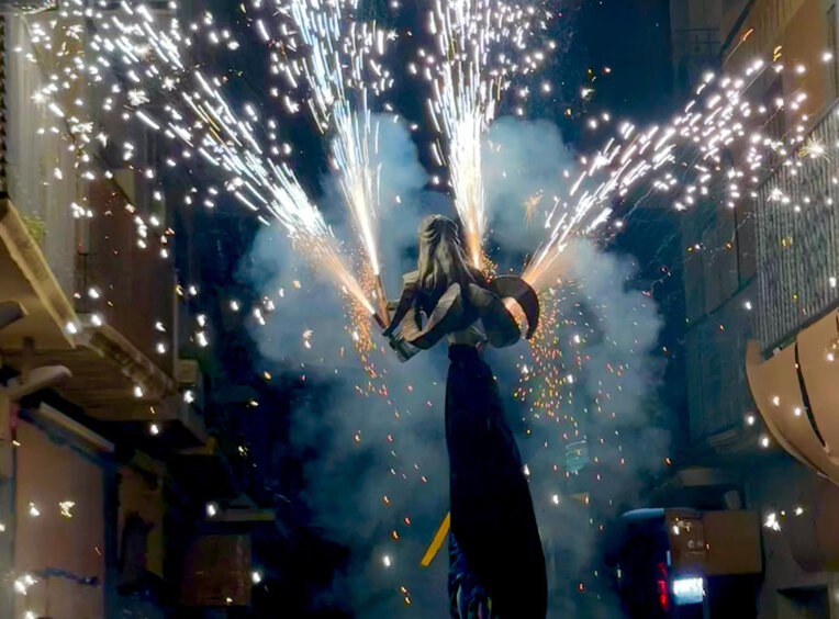 Cercavila de foc a Reus