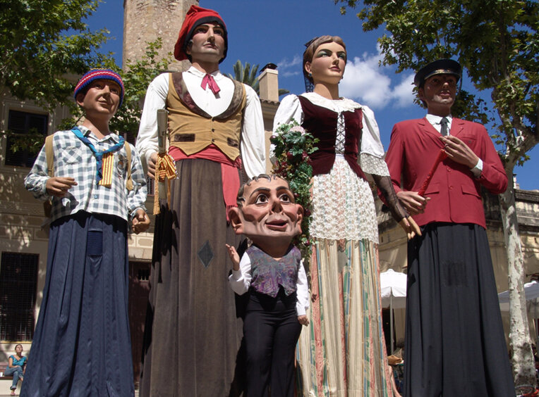 Imatgeria festiva de Sarrià. Foto: Marc Julià
